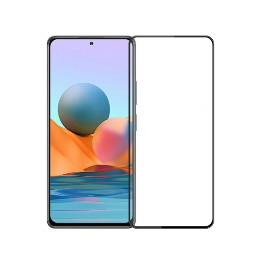 Tempered Glass Full Cover untuk Redmi Note 10 Series