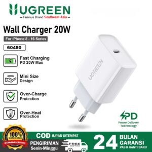 UGREEN Charger 20W Type-C Fast Charging